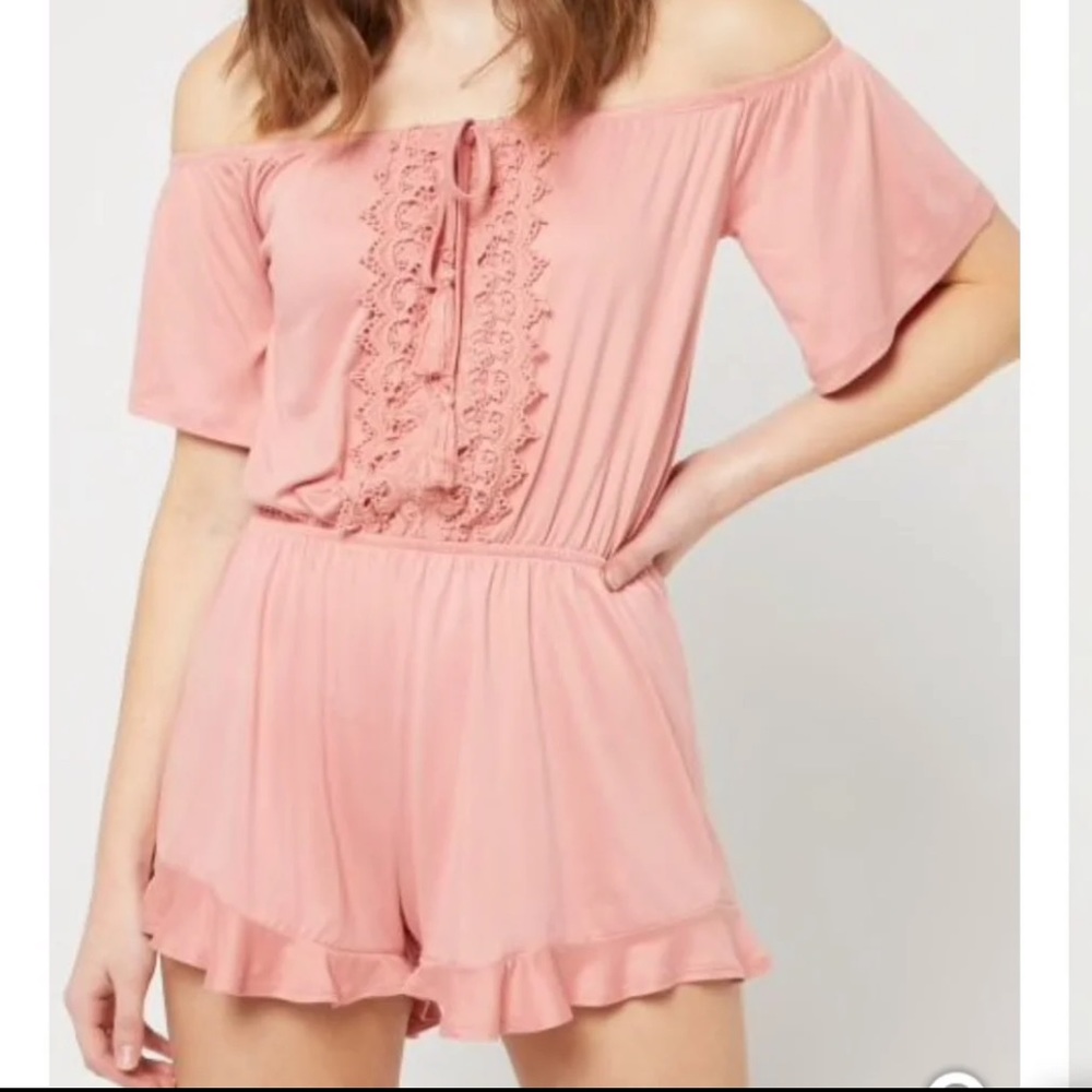 Pink romper
